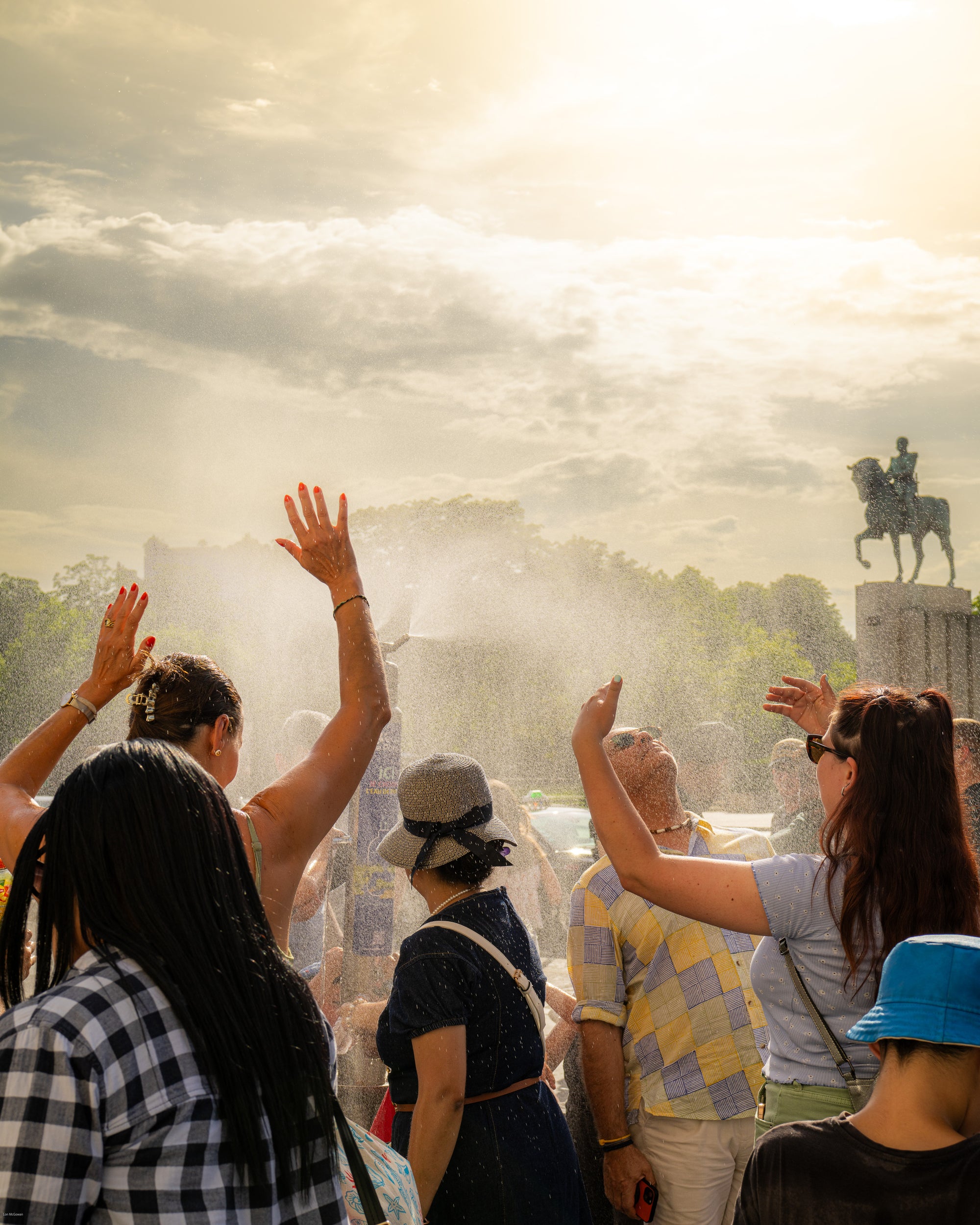 Heatwave Relief, Paris